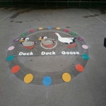 MUGA Court Paint Designs in Abington 12