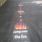 Creative Play Area Markings in Bowden 8