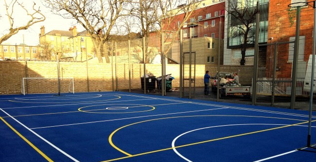 Football Surface Painting in Allington