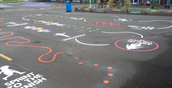 Key Stage 2 Playgrounds in New Town