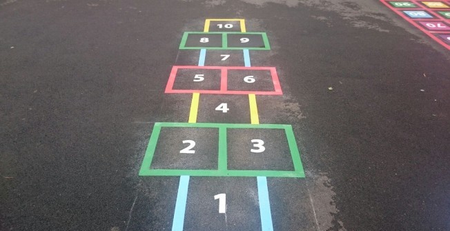 Play Group Floor Markings in Aston