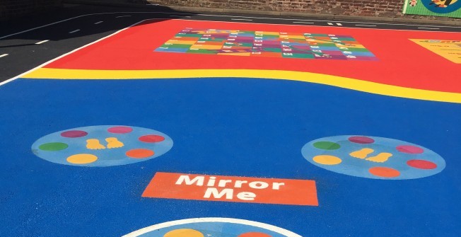 Kindergarten Playground Paint in Upton